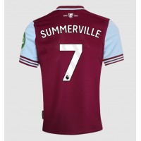 Camiseta West Ham United Crysencio Summerville #7 Primera Equipación Replica 2024-25 mangas cortas